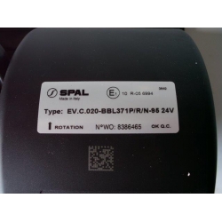 Wentylator SPAL 020-BBL371P/R/N-95 BBL303